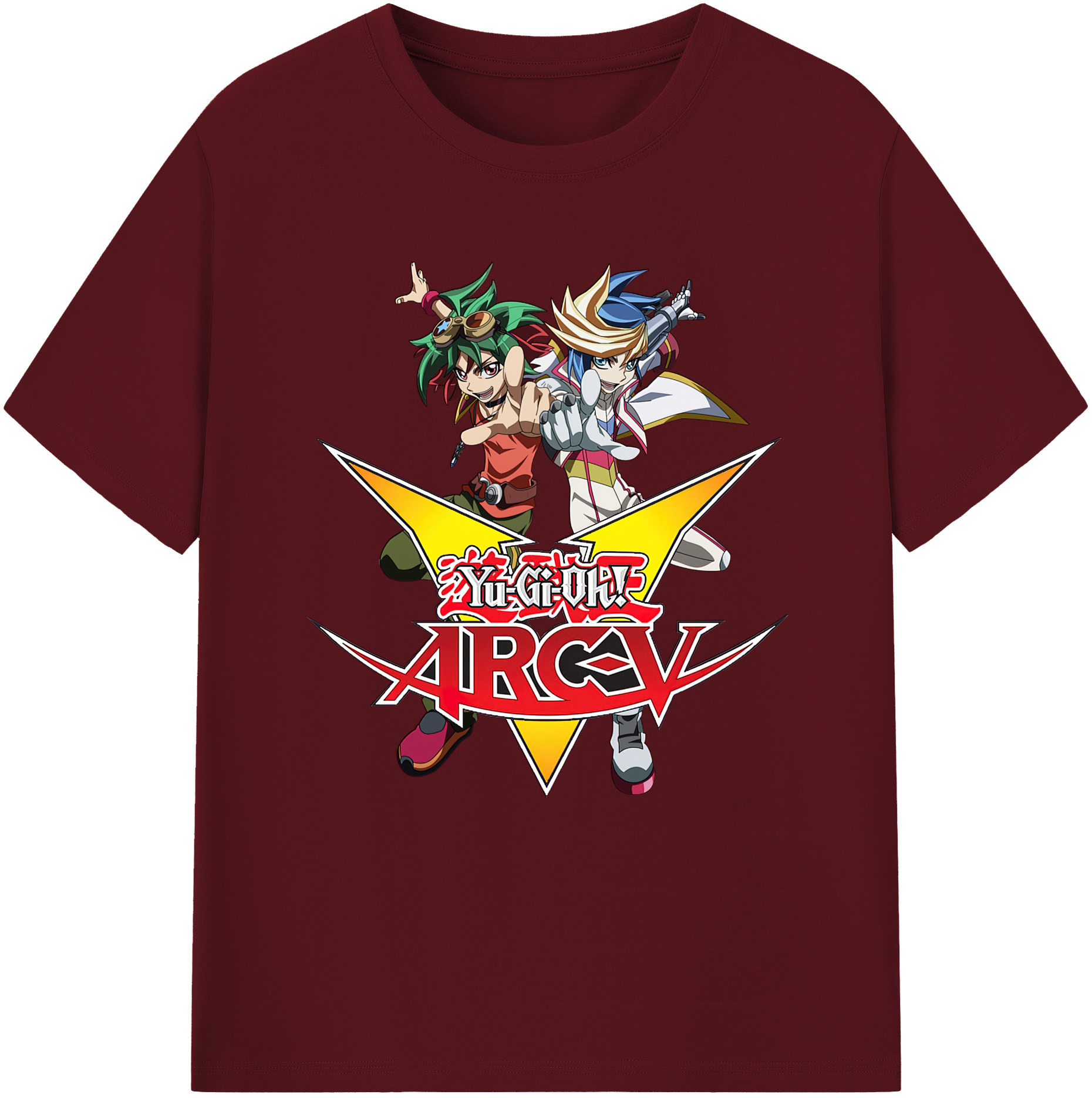 （画像用） 遊☆戯☆王 Yu-Gi-Oh! 綿100％半袖Tシャツ（フロントプリント）